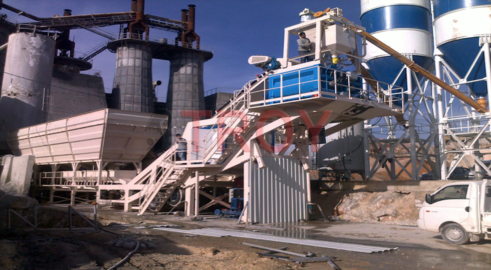Batching Plant Mobile High Capacity Series Troy Makina