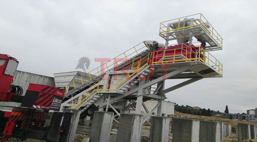 Batching Plant Mobile High Capacity Series Troy Makina