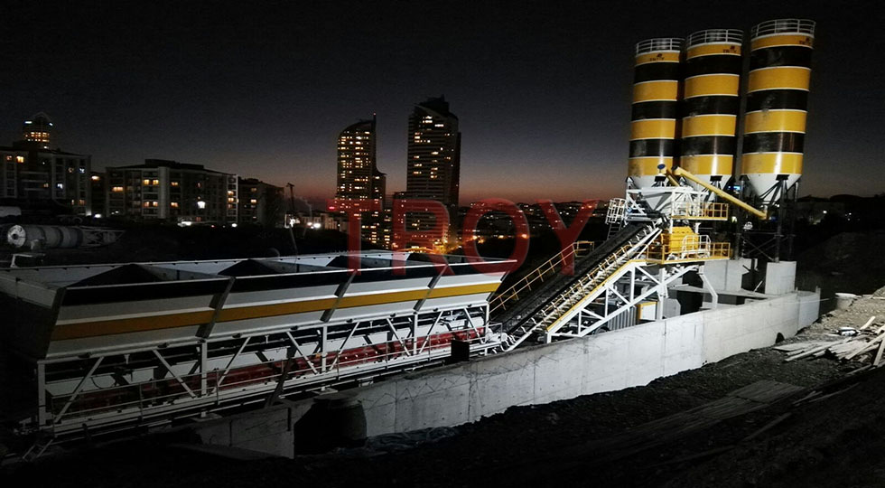 Batching Plant Mobile High Capacity Series Troy Makina