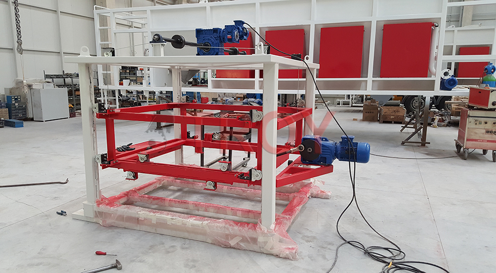 Lightweight Cellular Foam Concrete CLC Block Plant Troy Makine